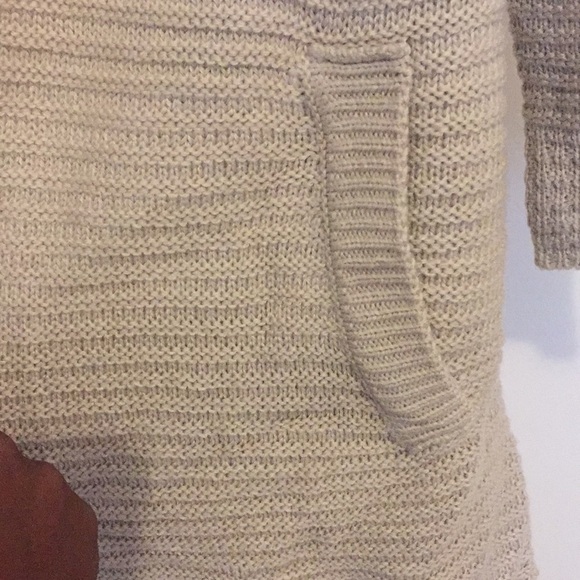 Cotton Emporium Open Front Long Sweater - Picture 3 of 4
